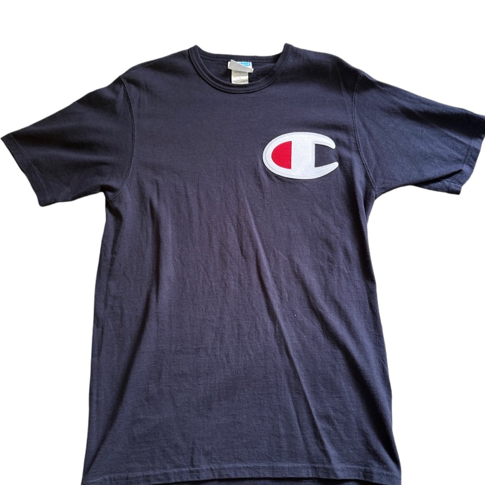 Champion Men's Navy Blue T-Shirt